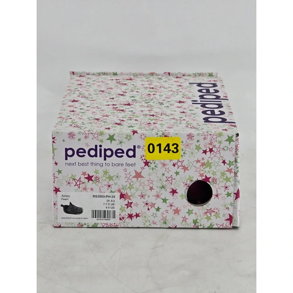 pediped Aries Peach Girls Size 8.5 Pink Ultra Light Water Shoes - New